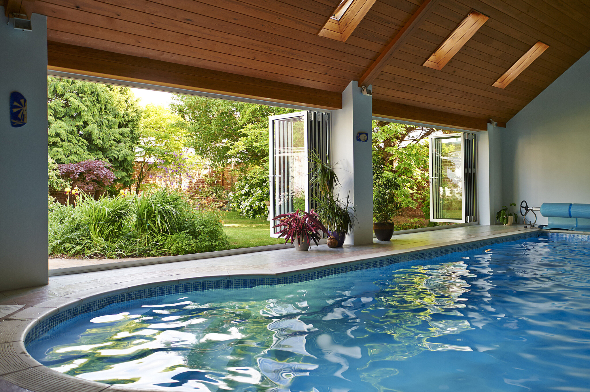 Aluminium bifold doors manufactured in our Hadleigh facility