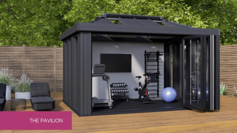 the pavillion garden room