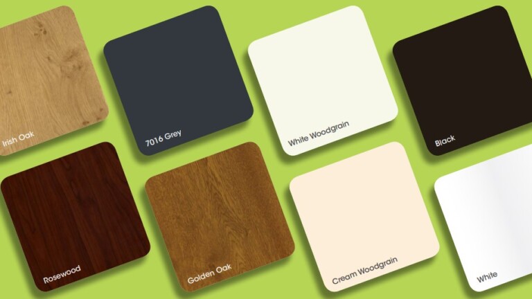 upvc windows double glazing colours