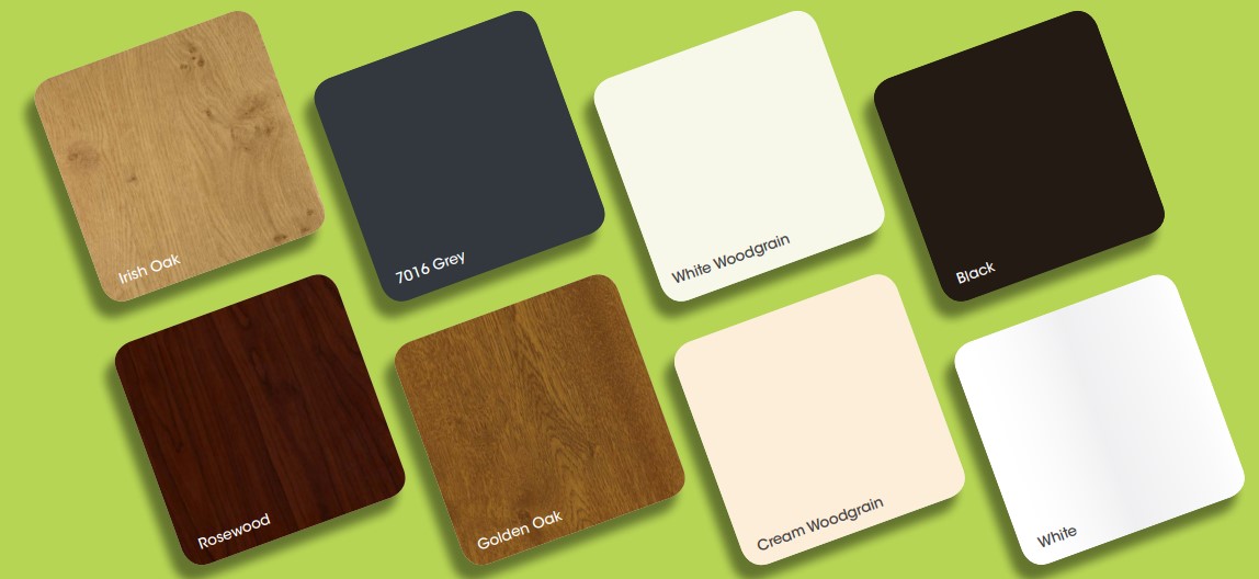 upvc windows double glazing colours