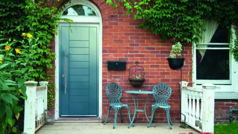 aluminium designer door