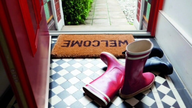 welcoming designer door