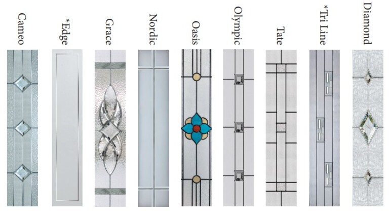 composite doors glass styles